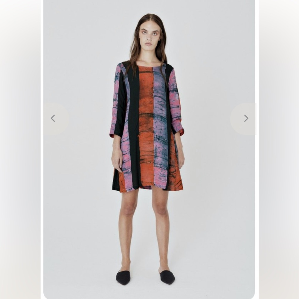 Osei Duro Krobo Striped Dress, Small